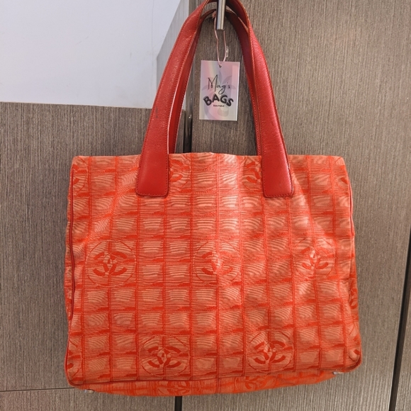 Chanel Travel Line Nylon Medium Tote